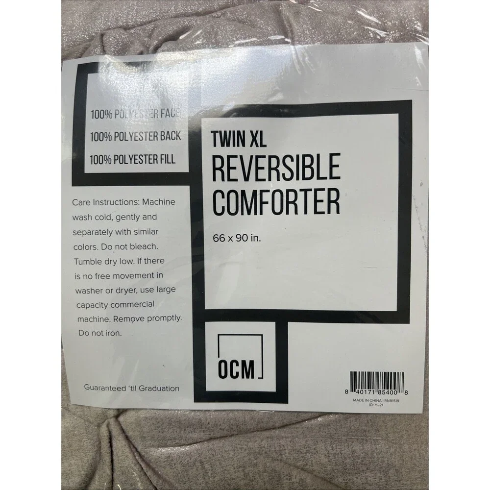 Twin Xl Reversible Comforter 66